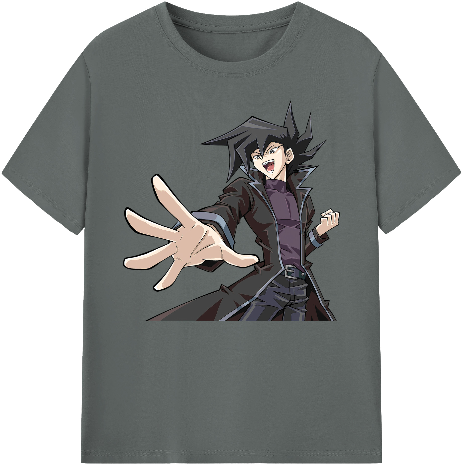 （画像用） 遊☆戯☆王 Yu-Gi-Oh! 綿100％ メンズ半袖Tシャツ｜肌触りやわらか＆通気性